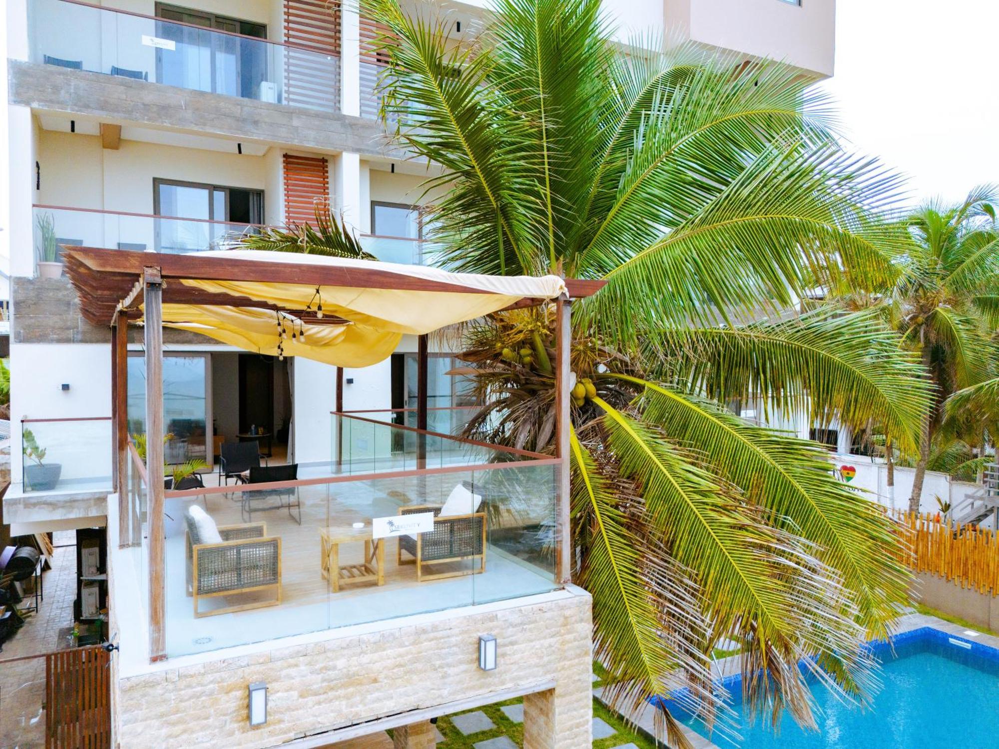 Serenity Terraces Beach, Hotel - Kokrobite Luaran gambar